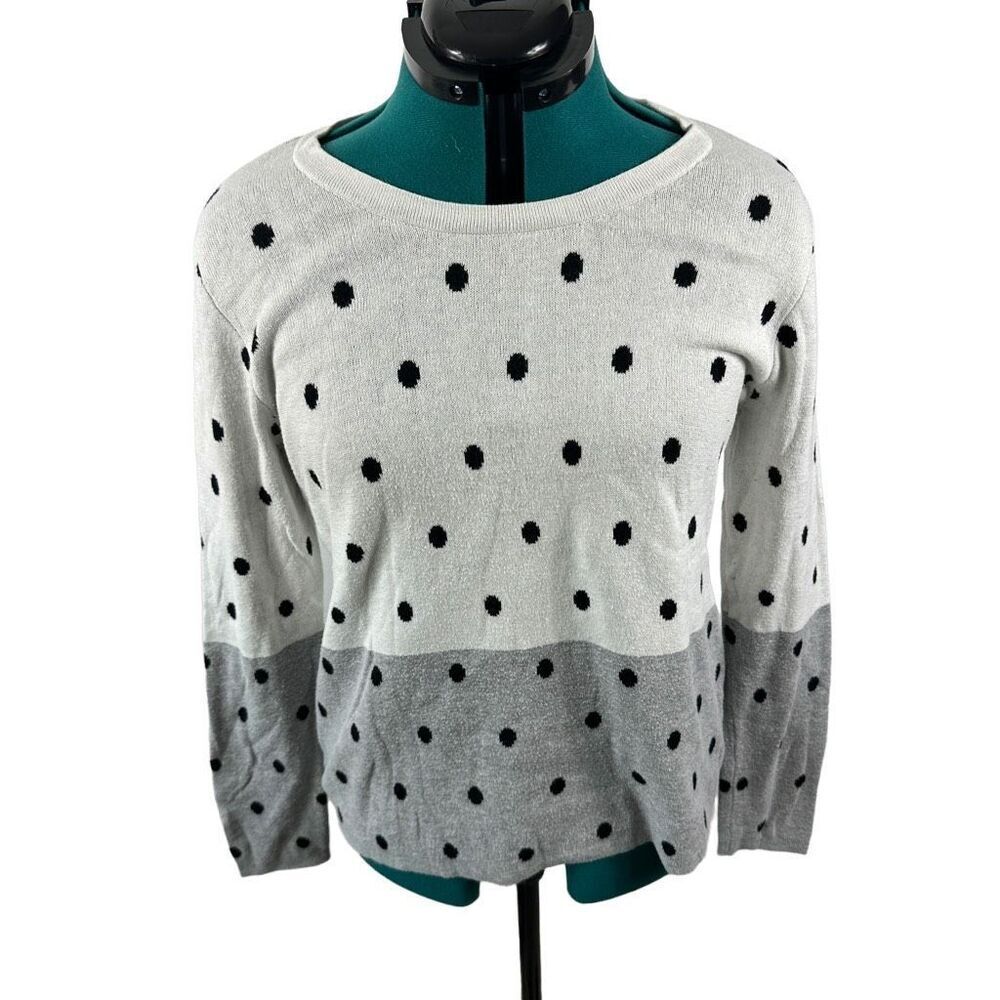 Market & Spruce polka dot sweater - size s